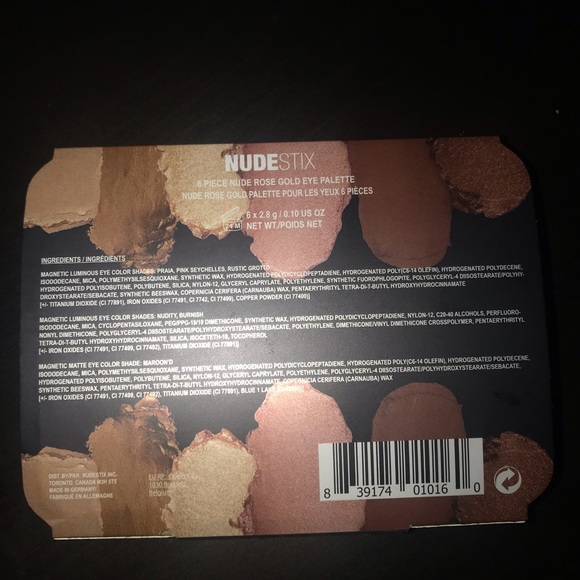 NudeStix Rose Gold Eyeshadow Sticks Palette - Picture 5 of 5